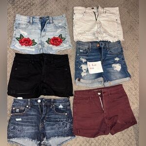 American eagle shorts haul!